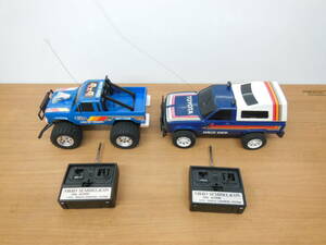 ●1円～ニッコーNIKKO ラジコン 4WD トヨタ/Ford 40MHz 当時物 1982/1983年