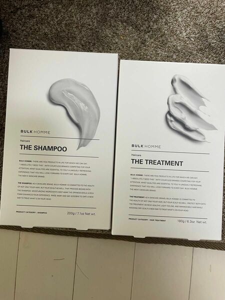 バルクオム THE SHAMPOO＆THE TREATMENT セット（200g＋180g）×1個