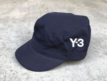 Y-3 ワークキャップ L/60cm YOHJI YAMAMOTO adidas Y's for men メンズ 帽子 ハット 刺繍_画像1