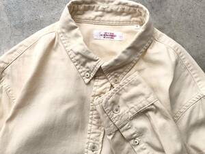 beautiful goods Hollywood Ranch Market button down specification oxford shirt 4/XL men's long sleeve camel embroidery 