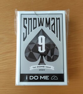 Snow Man 1st DOME tour 2023 i DO ME トランプ◆Ss