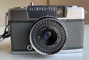 OLYMPUS オリンパス ペン EES-2 フィルムカメラ ハーフ レンズキャップ　ケース付　OLYMPUS PEN EES-2