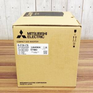 【AH-05936】新品未使用品 MITSUBISHI 三菱電機 インバータ FR-D710W-0.75K 2022年製