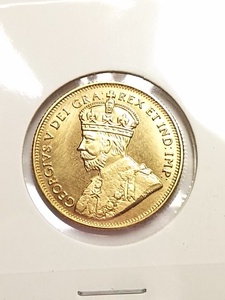ジョージ５世５ドル金貨のレプリカ