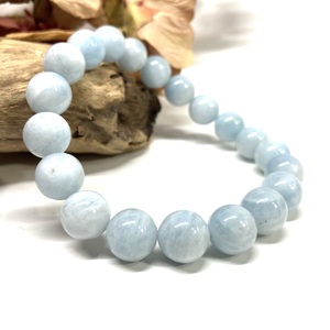  aquamarine Power Stone bracele 10mm natural stone breath ( simple ) beads breath men's * lady's man woman .. better fortune ..*