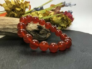  Power Stone bracele red ..12mm natural stone breath better fortune .. beads breath men's man 0