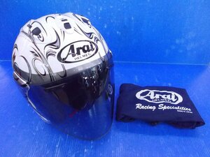 T【306】Arai アライ SZ-Ram4X STYLE ジェットヘルメット Lサイズ 2017年製 SZラム スタイル