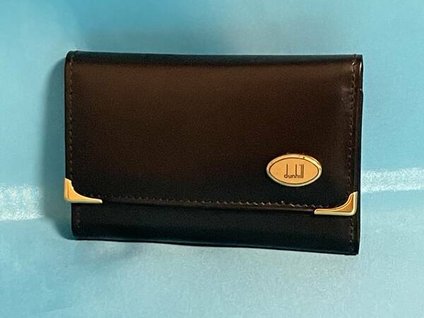 【未使用品】dunhill ダンヒル 6連キーケース レザー 本革 黒 ブラック WM5300A