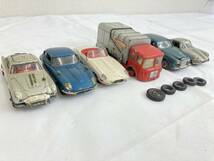 【MO89】 (O) 外国製 ミニカー まとめ売り 計6台 昭和レトロ コレクション MEBETOYS/CORCI TOYS MATCHBOX/Tekno POLITOYS 中古現状品_画像1