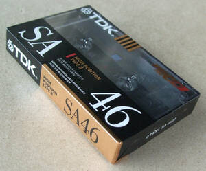  free shipping new goods unused TDK High Position SA 46 high position TYPEⅡ SA-46M cassette tape prompt decision!