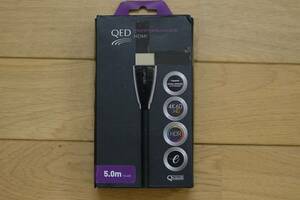 【新品・即決・送料込】QED Performance Premium Certified 4K HDMI Cable 5.0m