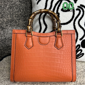  высококлассный . симпатичный сумка orange minnie сумка крокодил ручная сумочка женский сумка коврик отделка в наличии сумка на плечо 