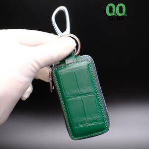 [ the truth thing ] crocodile leather smart key case key inserting key holder wani leather original leather present NO.62932