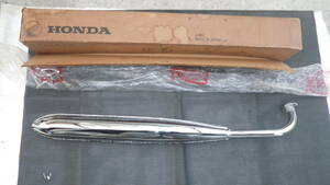  Honda CS90 unused original muffler boxed 