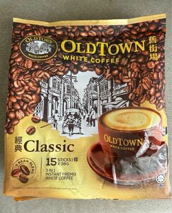 オールドタウン ホワイトコーヒー 3イン1 クラシックフレーバー (38g x 15袋) マレーシア