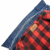 古着 80年代 USA製 リーバイス Levi's 60518 0816 デニムベスト 表記：XL　gd401947n w40310_画像7