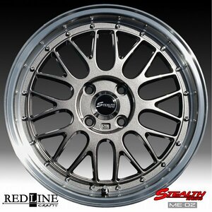 ■ 新製品, ステルスレーシング ME02 ■ スペシャルサイズ,軽四用 16in/幅広リム6.0J OFF+43　GOODYEAR LS2000 165/50R16 タイヤ付4本セッ