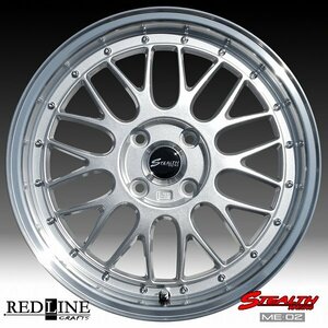 ■ 新製品, ステルスレーシング ME02 ■ ドレスアップサイズ,軽四用 16inx5.5J　KENDA KR20 165/50R16 タイヤ付4本セット