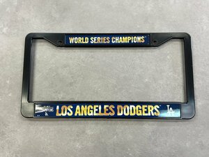 A220◆LA買付け品◆新品【ナンバープレートカバー】Los Angeles Dodgers　