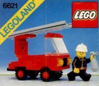 Lego6621はしご車1984年
