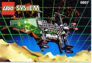 Lego6897スペースポリスチェイサー1992年説明書付