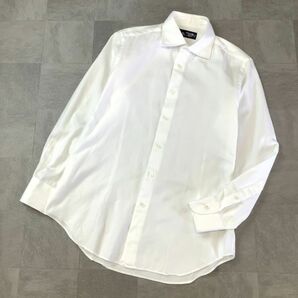 良品 Maker’s Shirt メーカーズシャツ 鎌倉シャツ 無地シャツ ホワイトシャツ 長袖シャツ メンズ ホワイト 39-83 15 1/2 -32 1/2 SIDS15 1の画像1