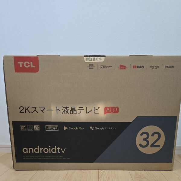 TCL 2K スマート液晶テレビ 32S515 androidtv　 Google　2020年製