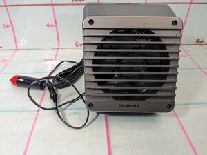 可動 旧車用 昭和レトロ 東芝 TOSHIBA DC-200 CAR AIR CLEANER カーエアクリーナー 車載空気清浄機 ファン 長期保管品 レターパックプラス