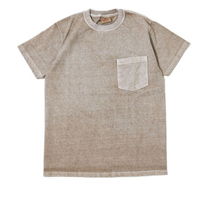 Mサイズ ベージュ GOODWEAR S/S POCKET TEE PIGMENT DYE グッドウェア ショートスリーブ ポケット ティー ピグメントダイ 040116