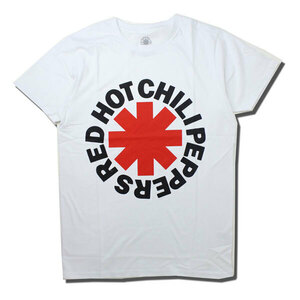 Lサイズ ホワイト RED HOT CHILI PEPPERS Tシャツ レッドホットチリペッパーズ バンドT