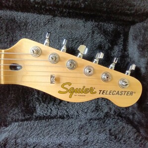 スクワイア/ Fender/MIJ Hybrid ピックアップ/GOTOH CTC201 10.8mm/ Telecaster/ テレキャスター/Squier/ ハードケース付きの画像8