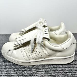 WMNS SUPERSTAR FR "WHITE" FW8154 （クラウドホワイト/オフホワイト/ゴールドメタリック）