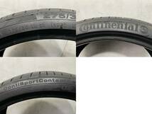 【埼玉発】（引き取り可能）275/30R21 コンチネンタル CONTISPORT CONTACT5P 2本価格　　＃c00705_画像5