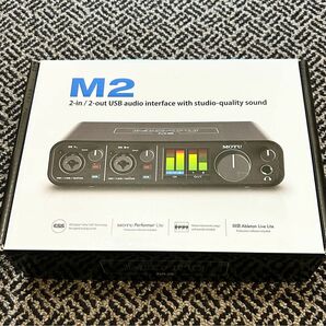 MOTU M2 新品 未使用 国内正規品 USBオーディオインターフェイス DAC 各種ソフト付属