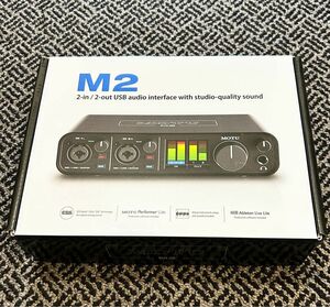 MOTU M2 新品 未使用 国内正規品 USBオーディオインターフェイス DAC 各種ソフト付属