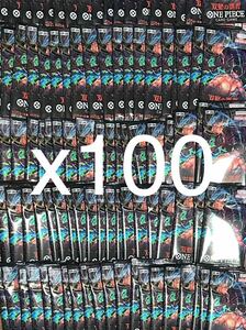 【新品】ワンピースカードゲーム　双璧の覇者　OP-06 まとめ売り 100パック バラ