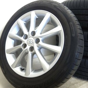 中古 タイヤホイールセット 215/55r17 ダンロップ トヨタ エスティマ 純正 4本 エスティマハイブリッド 中古タイヤ 中古ホイール セット