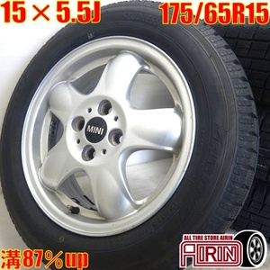 中古 タイヤホイールセット 175/65r15 トーヨー MINI ミニ 純正 4本 ミニ ミニ ミニコンパーチブル 中古タイヤ 中古ホイール セット