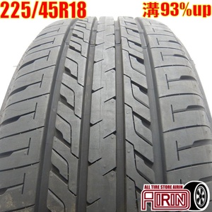 中古タイヤ 225/45r18 タイヤ セイバーリング SL201 1本 単品 クラウンアスリート オデッセイ ジューク WRX 中古 18インチ