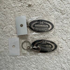 キーホルダー 2個セット HONDA ホンダ レーシングキーホルダー