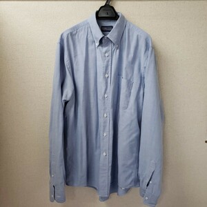 ランズエンド　USA製　ボタンダウンシャツ　15ハーフ 長袖 シャツ