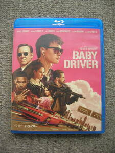 国内正規盤ブルーレイディスク2枚組『ベイビー・ドライバー(BABY DRIVER)』本編ブルーレイと特典ブルーレイの2枚組み☆セル版☆送料185円～