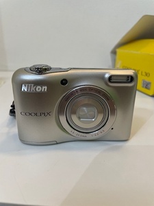 Nikon COOLPIX L30 コンパクト デジタルカメラ 通電確認