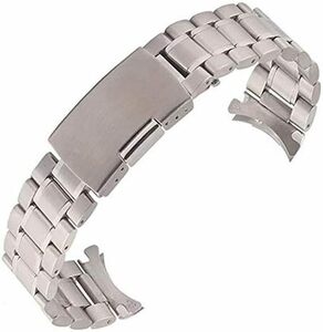  wristwatch exchange belt stainless steel 3 ream 18mm bow can type push type [ empty ..