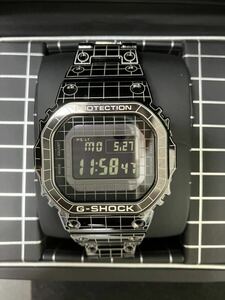 G-SHOCK フルメタルスクエア グリッド・トンネル GMW-B5000CS-1JRF （ブラック）