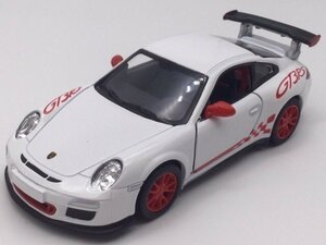 1台売り　ホワイト　1/36 ポルシェ 911 GT3 RS 車 ミニカー キンスマート プルバック プレゼント 車 ダイキャスト Porsche