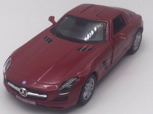 1台売り　レッド　1/36 メルセデスベンツ SLS AMG アーマーゲー エーエムジー ミニカー