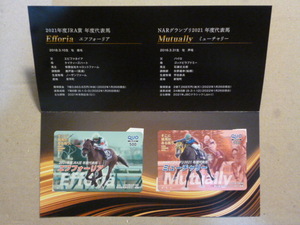 ☆1199円スタート、即決1200円☆　JRA×地方競馬 競馬プレミアムウィーク2021-2022 2021年度代表馬　クオカード 1000円分（500円×2枚）