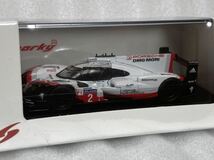 即決 スパーク Sparky 1/64 Porsche 919 Hybrid No.2 Porsche LMP Team Winner Le Mans 24h 2017 ルマン優勝 ポルシェ 未開封品 希少 絶版_画像2