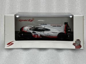 即決 スパーク Sparky 1/64 Porsche 919 Hybrid No.2 Porsche LMP Team Winner Le Mans 24h 2017 ルマン優勝 ポルシェ 未開封品 希少 絶版